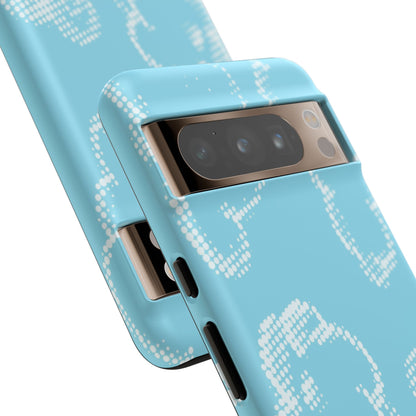 Comic Dot Sky Tough Phone Case for Google Pixel