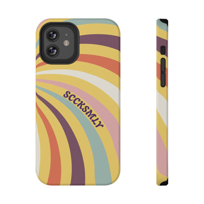 Vintage Groove Phone Case for Apple