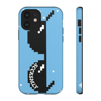 Pixel Glass Tough Phone Case for Apple