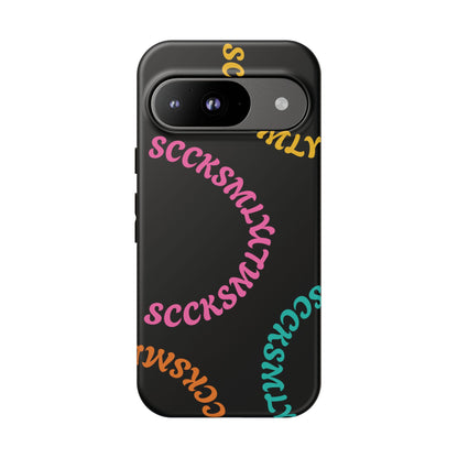 Y2K Wavy Script Tough Case for Google Pixel