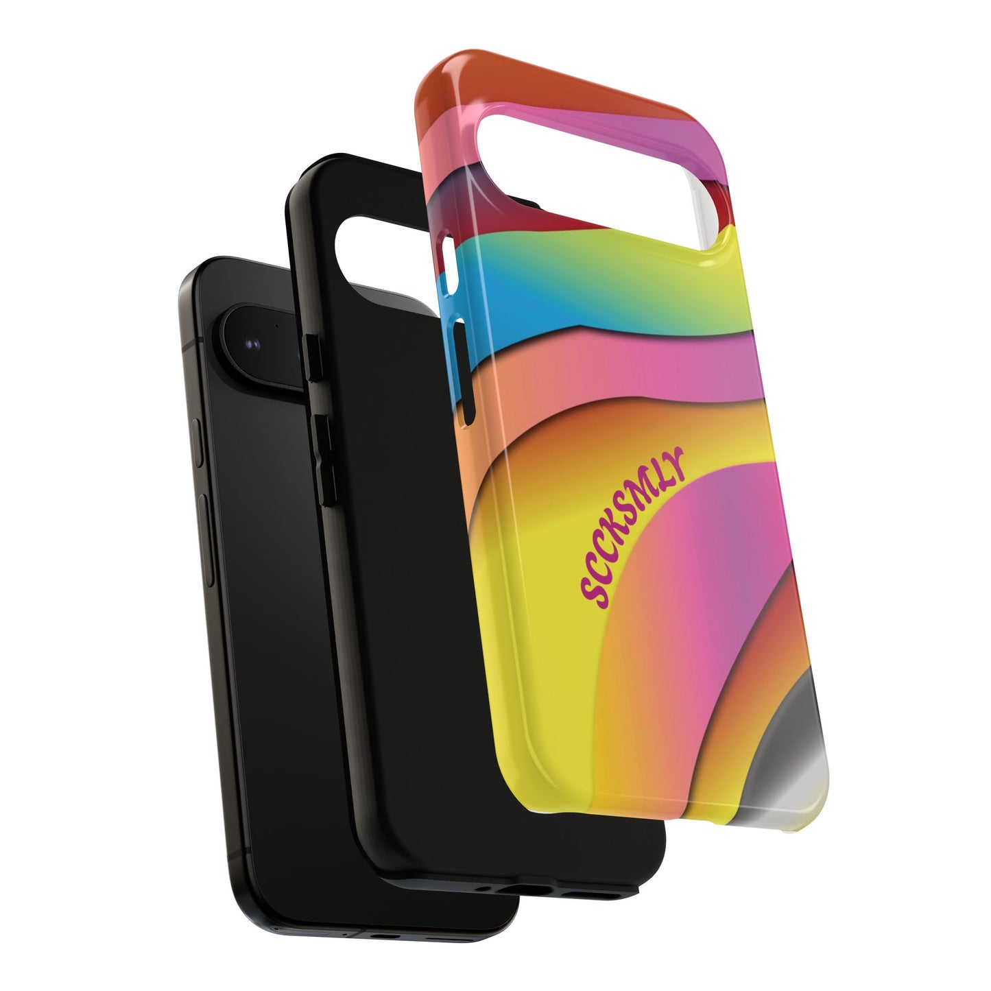 Modern Retro Rainbow Phone Case for Google Pixel