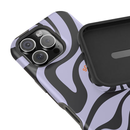 Purple Swirl Phone Case for Apple