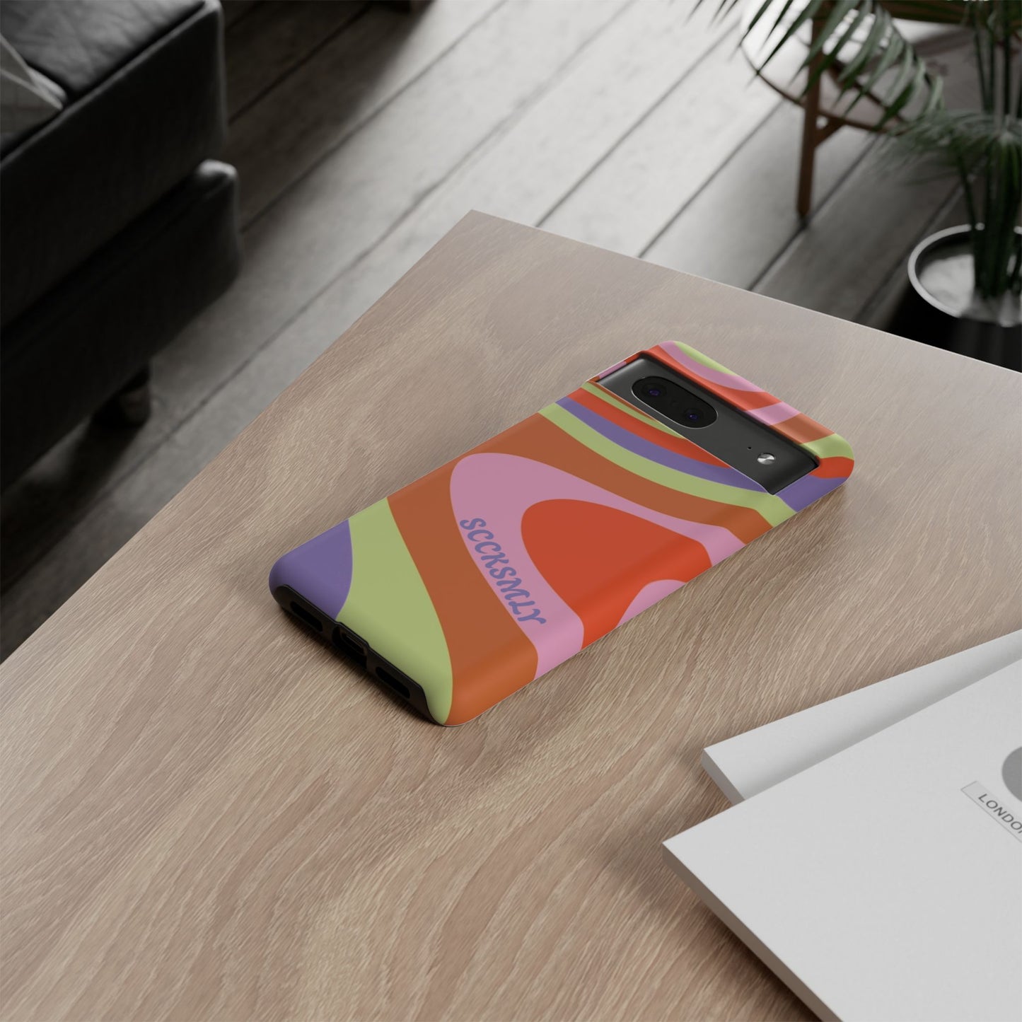 Curvy Swirl Phone Case for Google Pixel