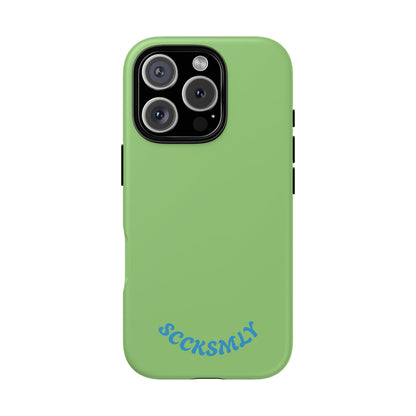 SOLID Sour Lime Tough Case for Apple