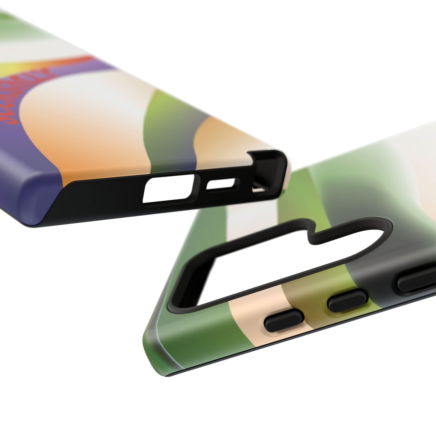 Green Waves Phone Case for Samsung