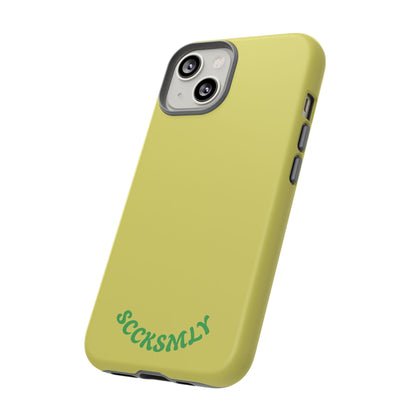 SOLID Lemon Pop Tough Case for Apple