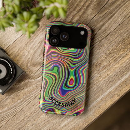 Acid Swirl Phone Case for Apple