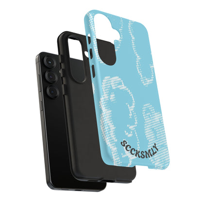 Comic Dot Sky Tough Phone Case for Samsung