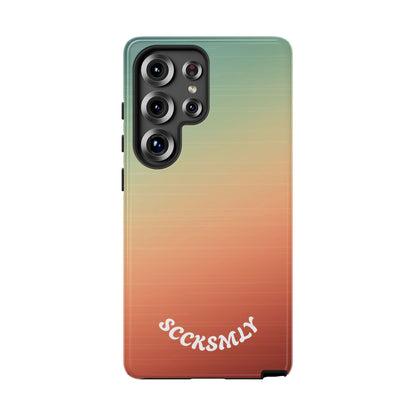 Warm Ombré Tough Phone Case for Samsung