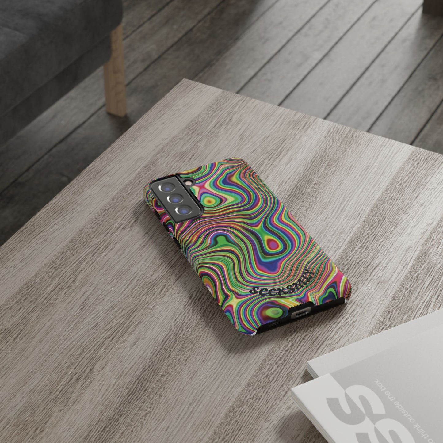 Acid Swirl Phone Case for Samsung