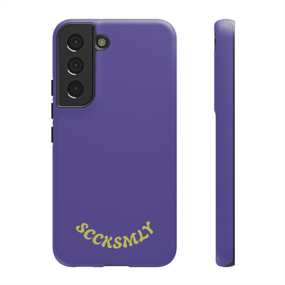 SOLID Dreamy Dusk Purple Tough Case for Samsung