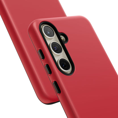 SOLID Calm Cherry Tough Case for Samsung