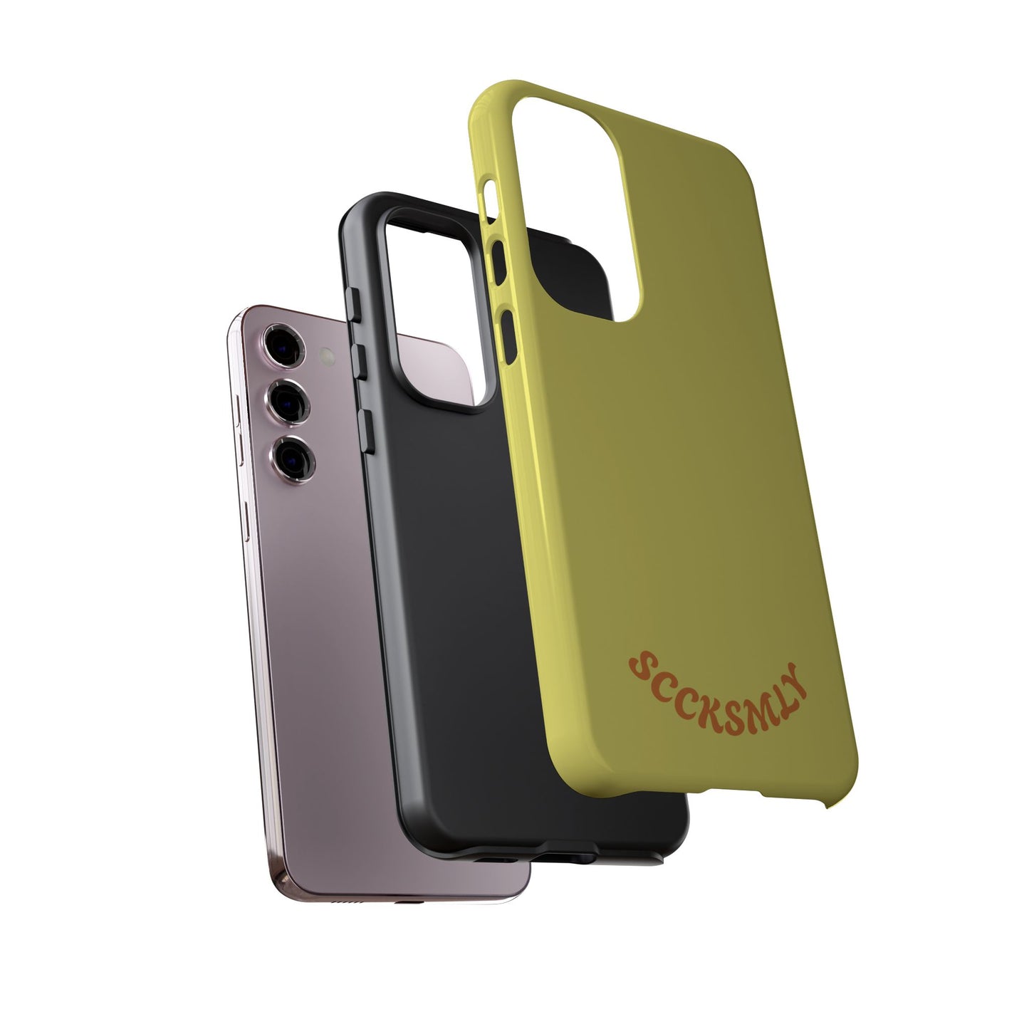 SOLID Lemon Dijon Glaze Tough Case for Samsung