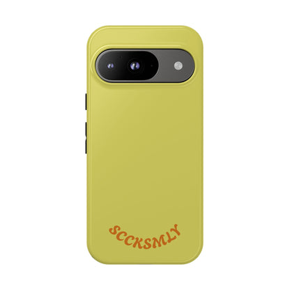 SOLID Lemon Dijon Glaze Tough Case for Google Pixel