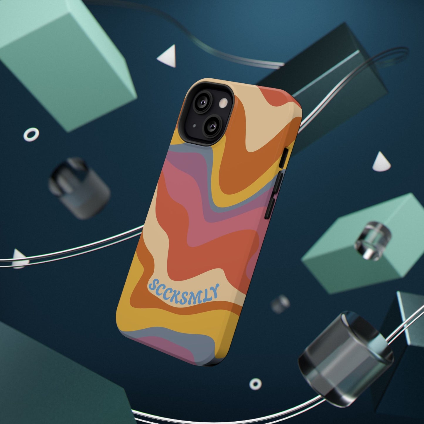 Warm Retro Phone Case for Apple