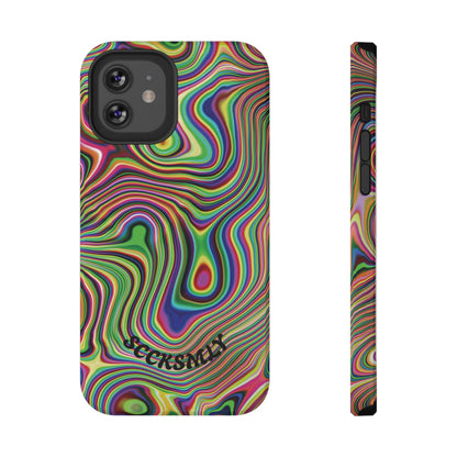Acid Swirl Phone Case for Apple