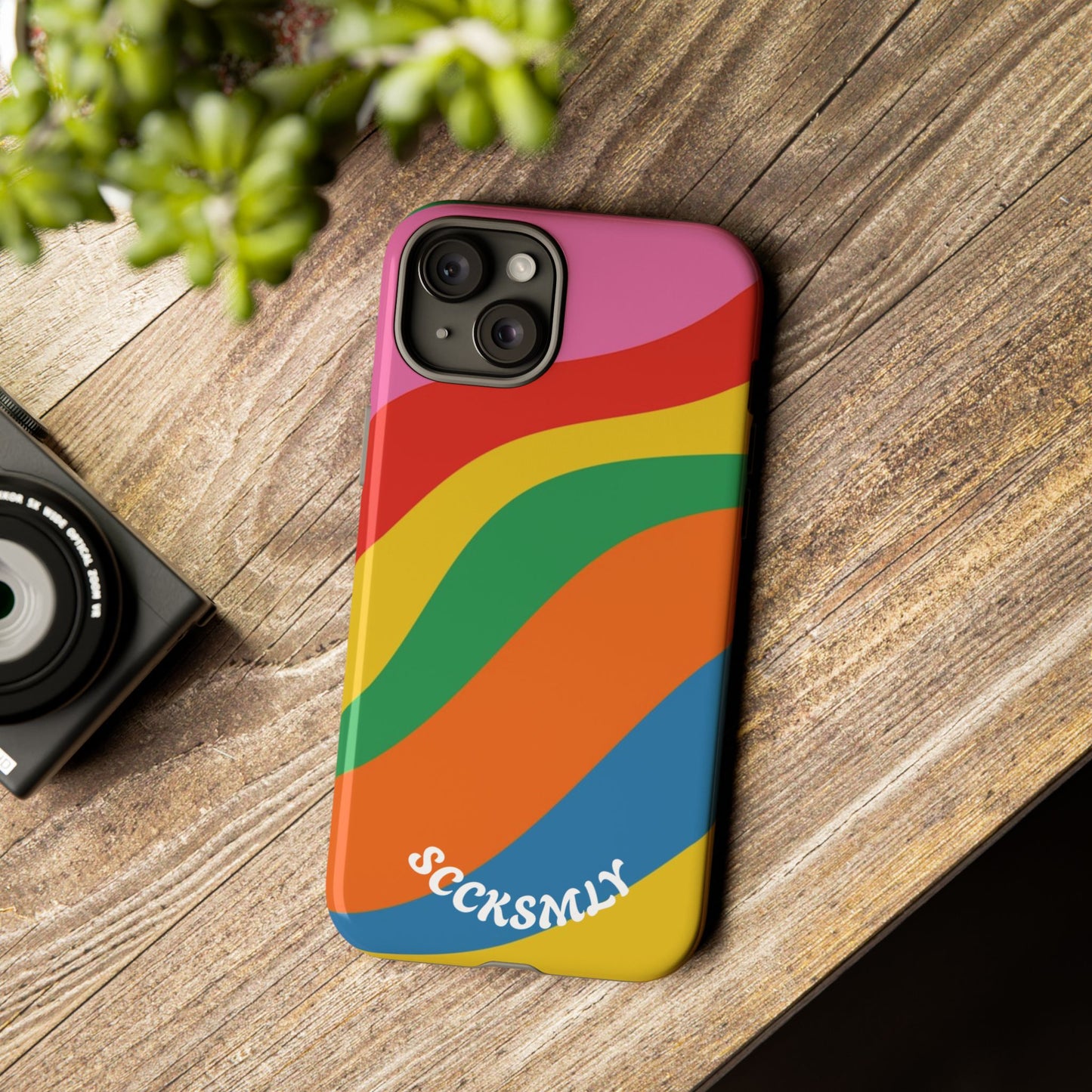 Candy Ribbon Tough Phone Case for Apple