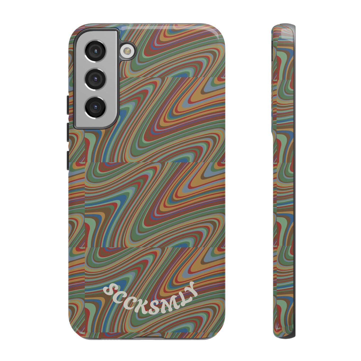 Earthly Waves Tough Phone Case for Samsung
