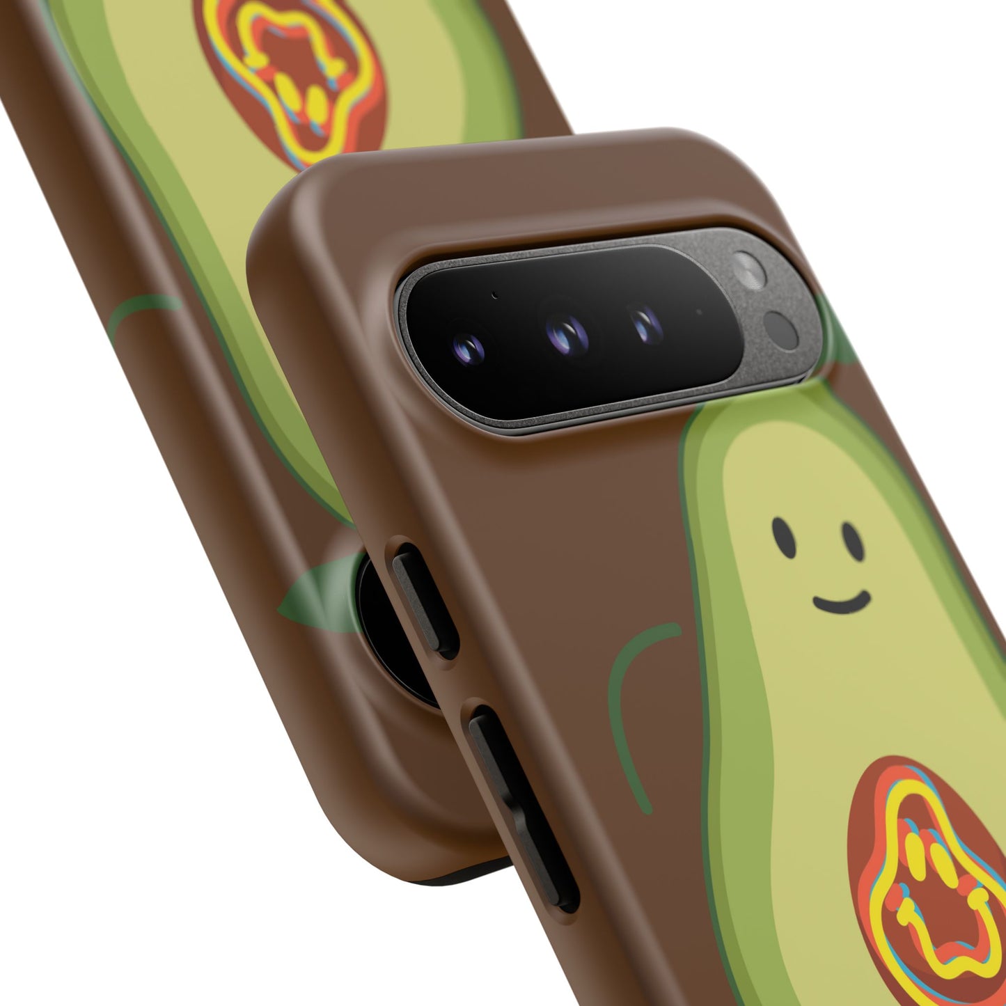 Playful Vegan Avocado Phone Case for Google Pixel