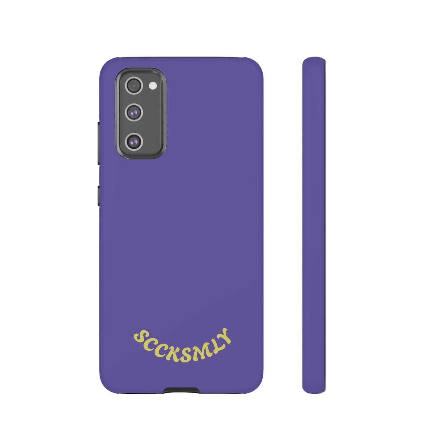 SOLID Dreamy Dusk Purple Tough Case for Samsung