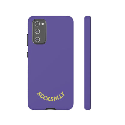 SOLID Dreamy Dusk Purple Tough Case for Samsung