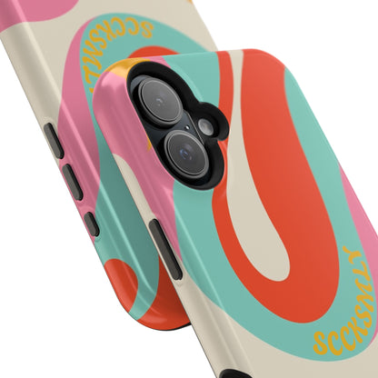 Psychodelic Acid Swirl Phone Case for Apple