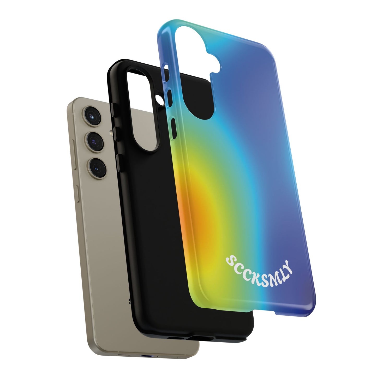 Gradient Heatwave Tough Phone Case for Samsung