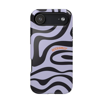 Purple Swirl Phone Case for Apple