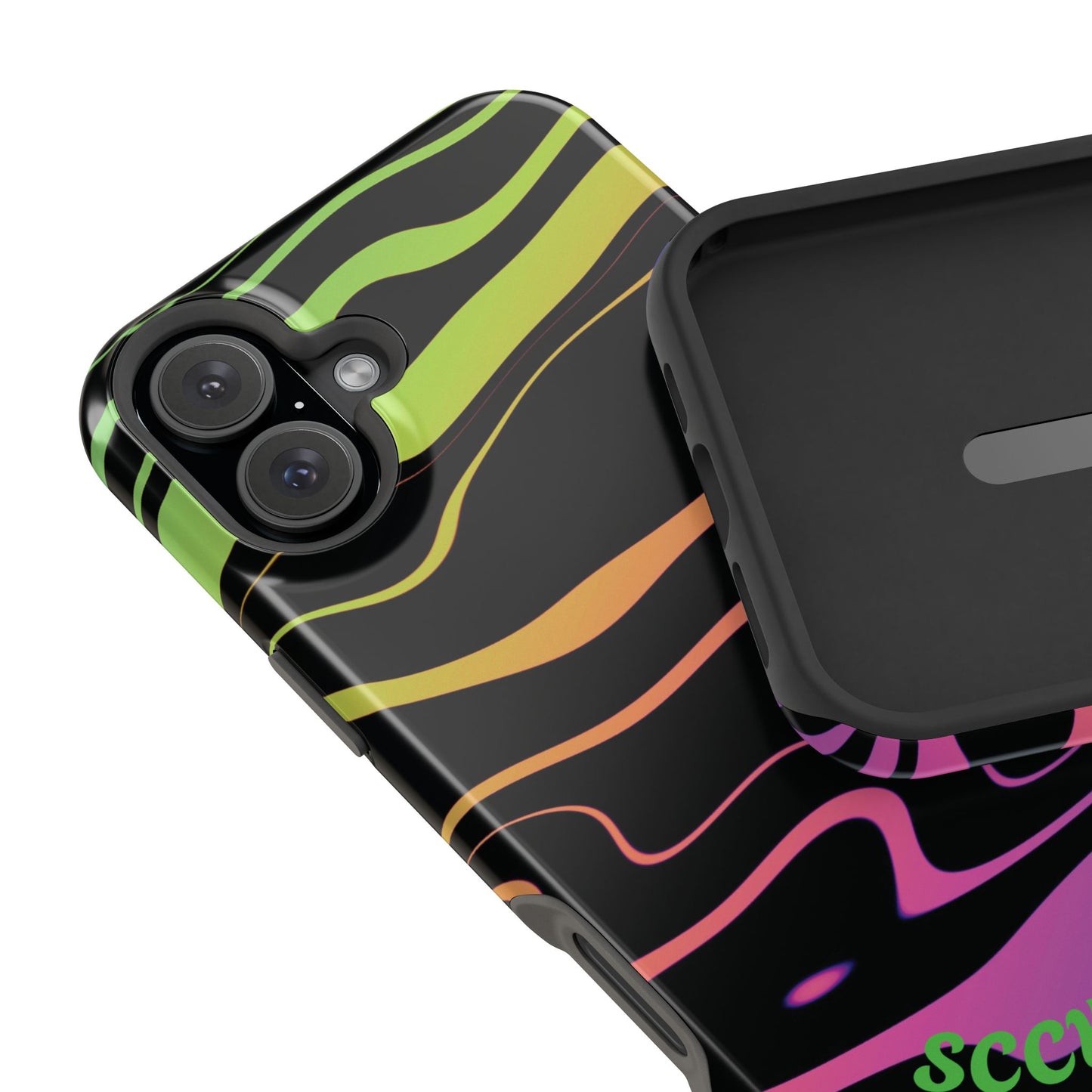 Dark Rainbow Phone Case for Apple