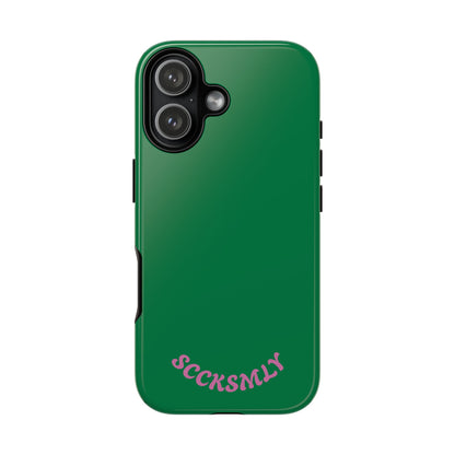 SOLID Garden Pink Tough Case for Apple
