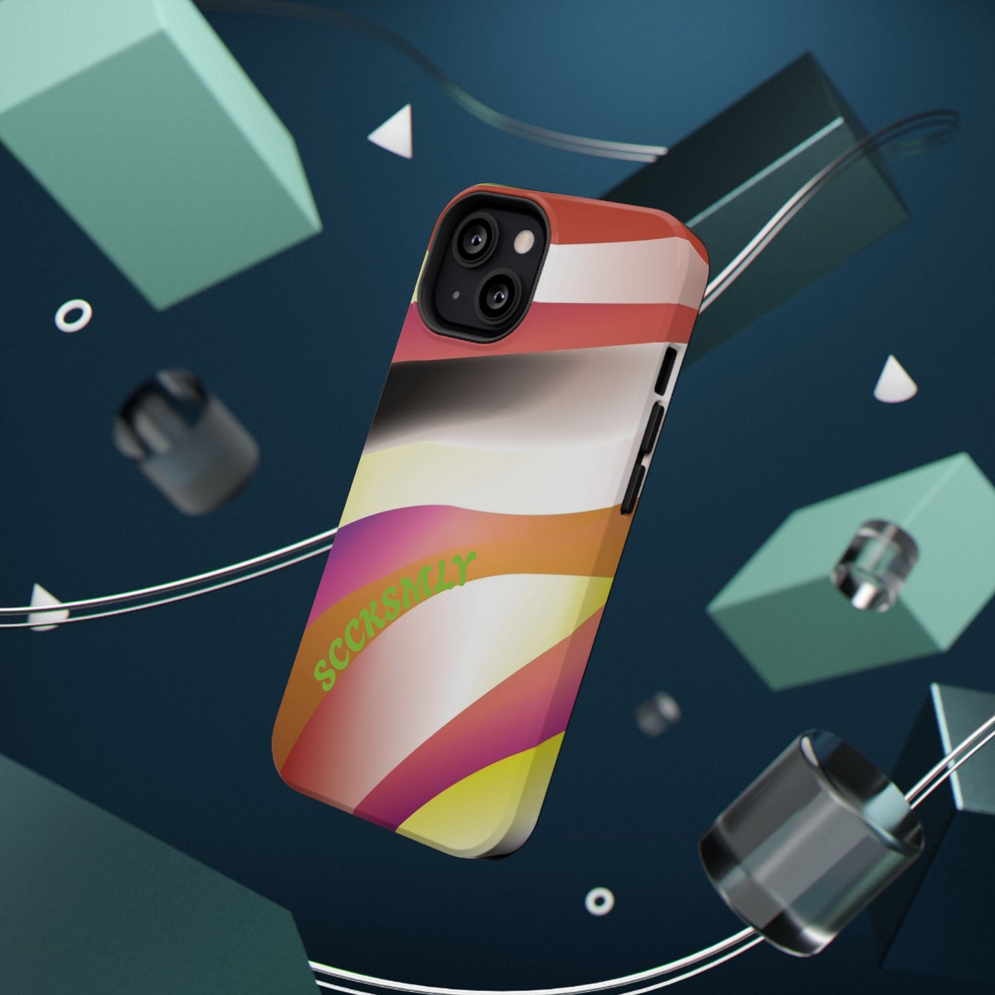 Neutral Waves Phone Case for Apple