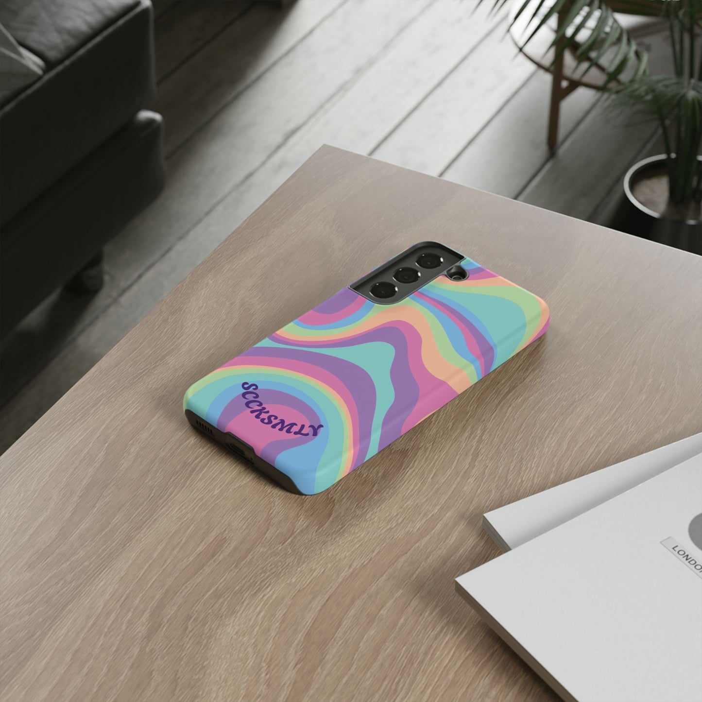 Pastel Swirl Phone Case for Samsung