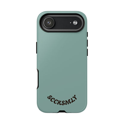 SOLID Fudge Mint Crunch Tough Phone Case for Apple