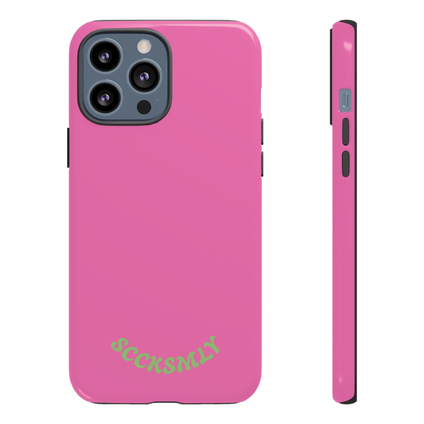 SOLID Sweet Static Pink Tough Case for Apple