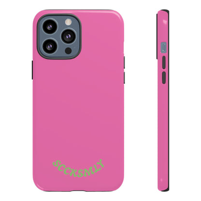 SOLID Sweet Static Pink Tough Case for Apple