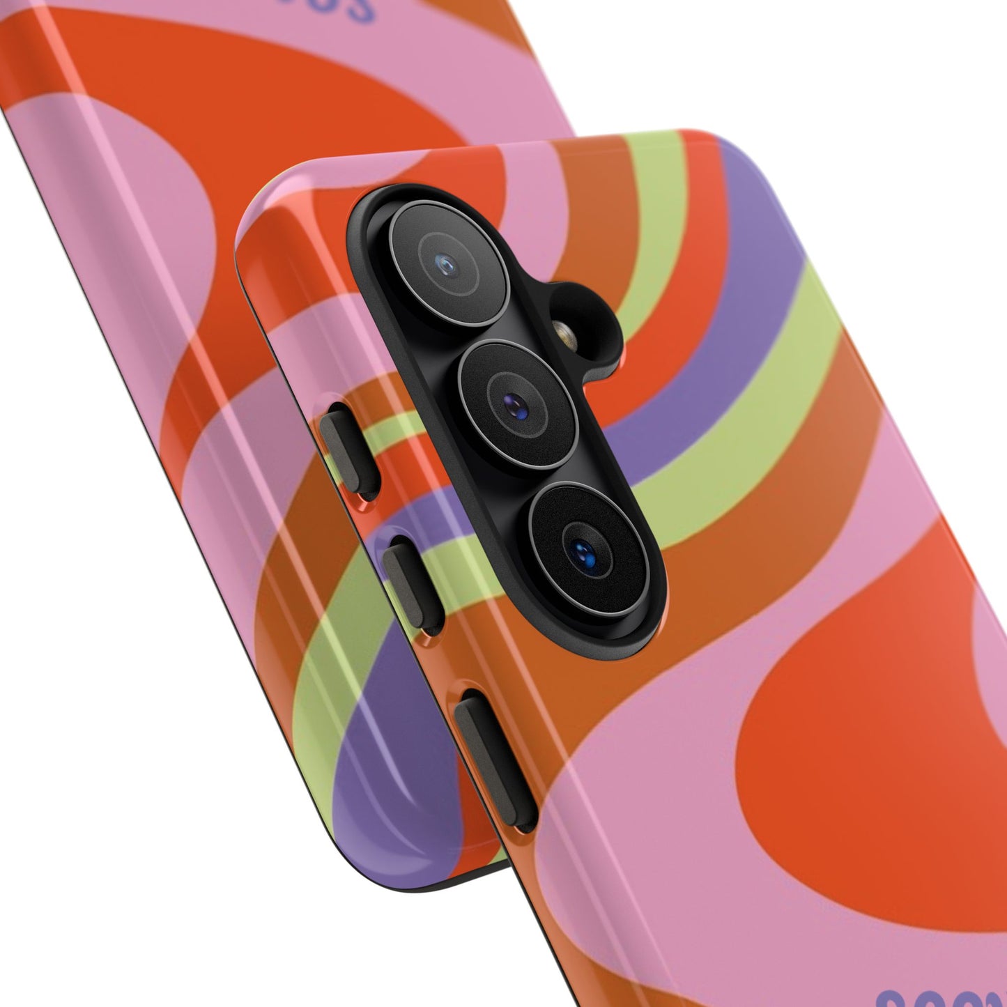 Curvy Swirl Phone Case for Samsung