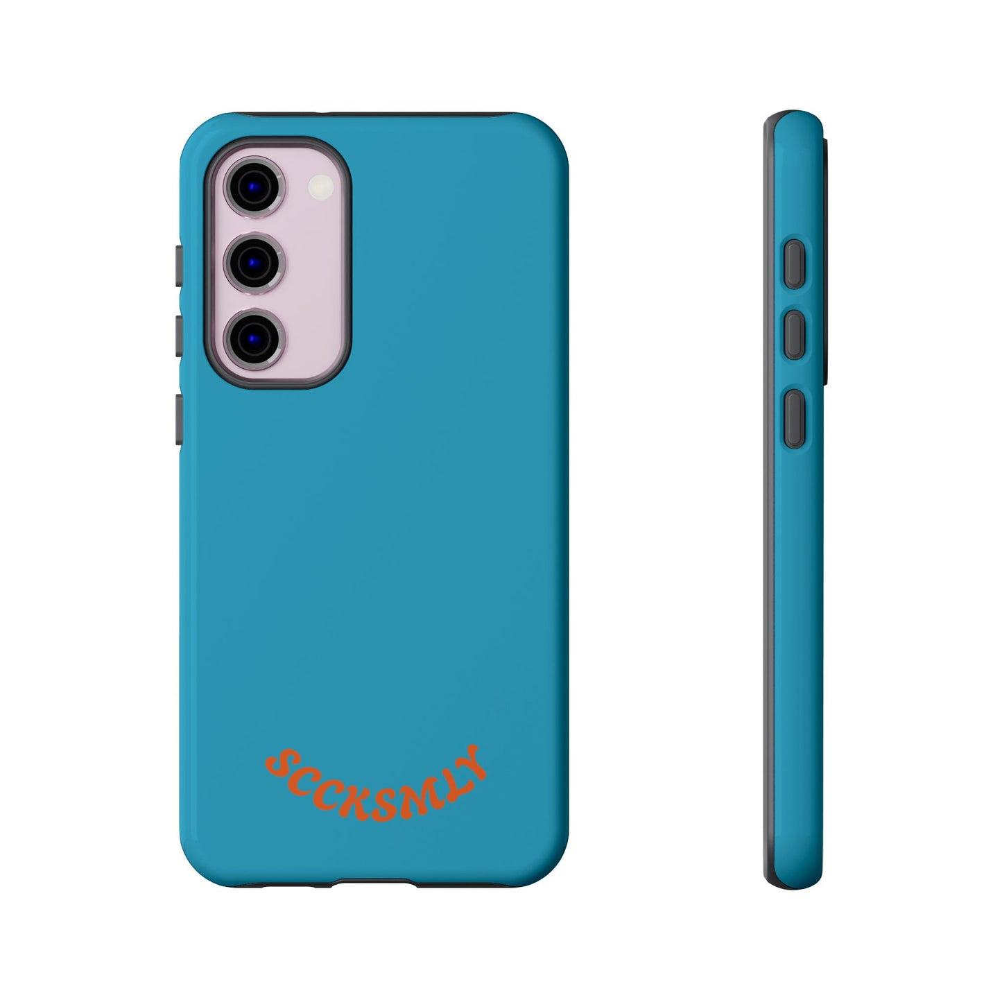 SOLID Blue Spook Tough Case for Samsung