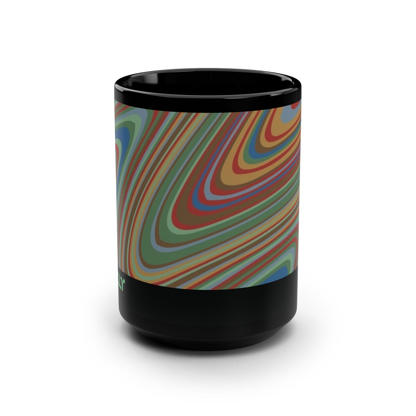 Mug The Morning Maze 15 oz - Black
