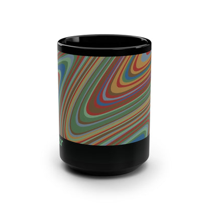 Mug The Morning Maze 15 oz - Black