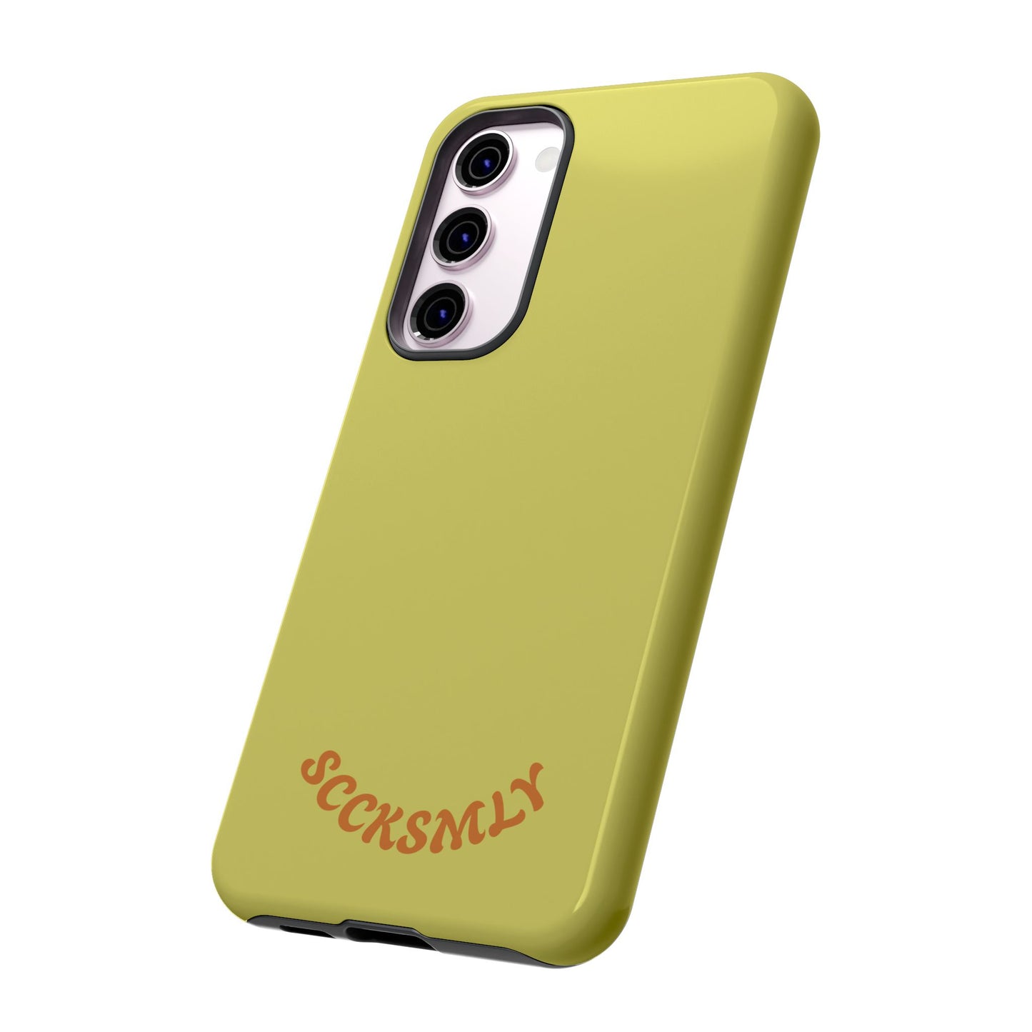 SOLID Lemon Dijon Glaze Tough Case for Samsung
