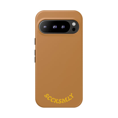 SOLID Spice Caramel Tough Case for Google Pixel