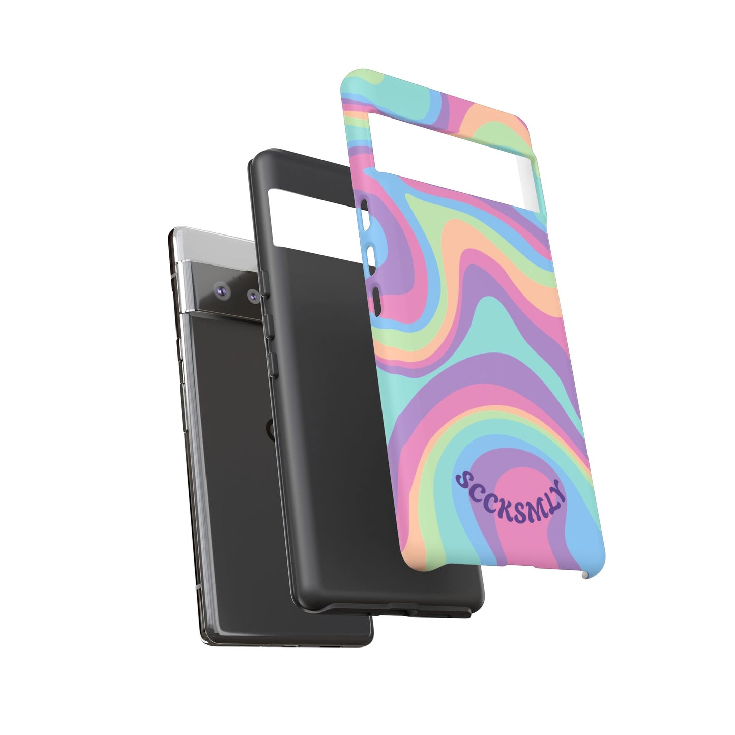 Pastel Swirl Phone Case for Google Pixel