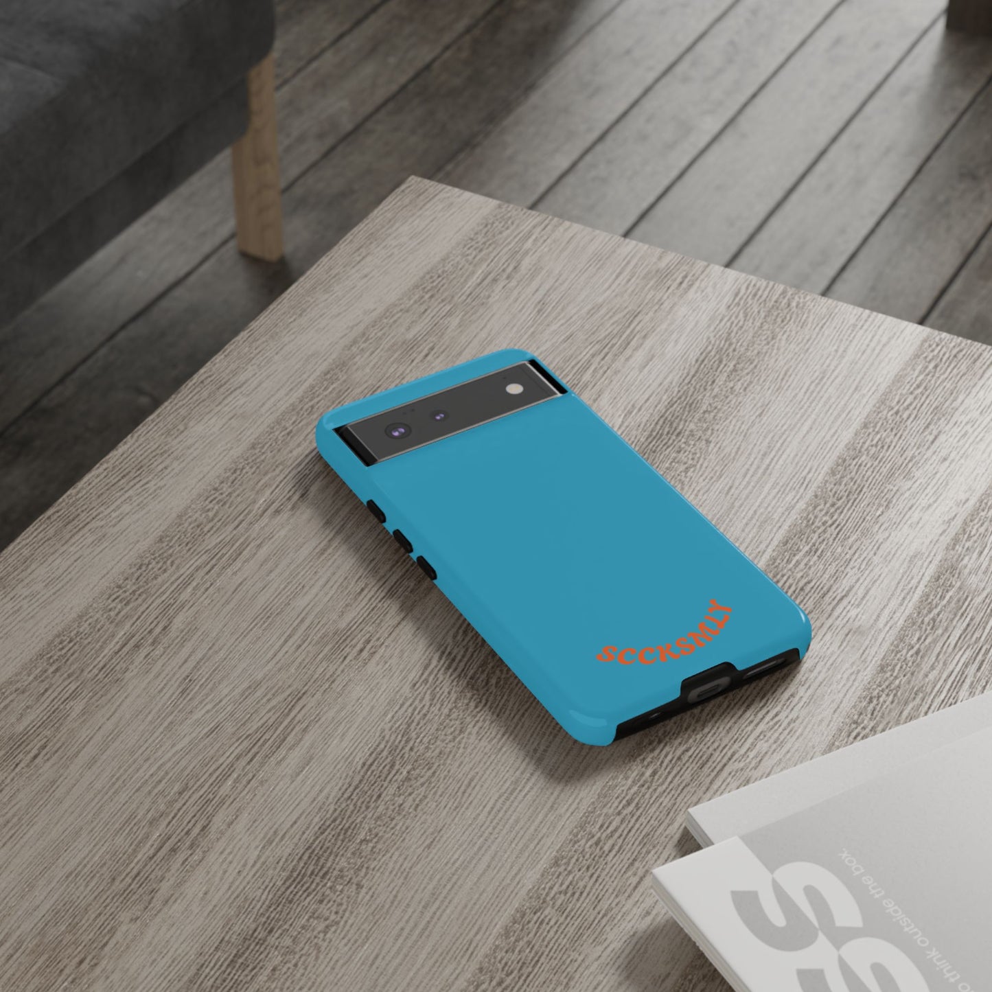 SOLID Blue Spook Tough Case for Google Pixel