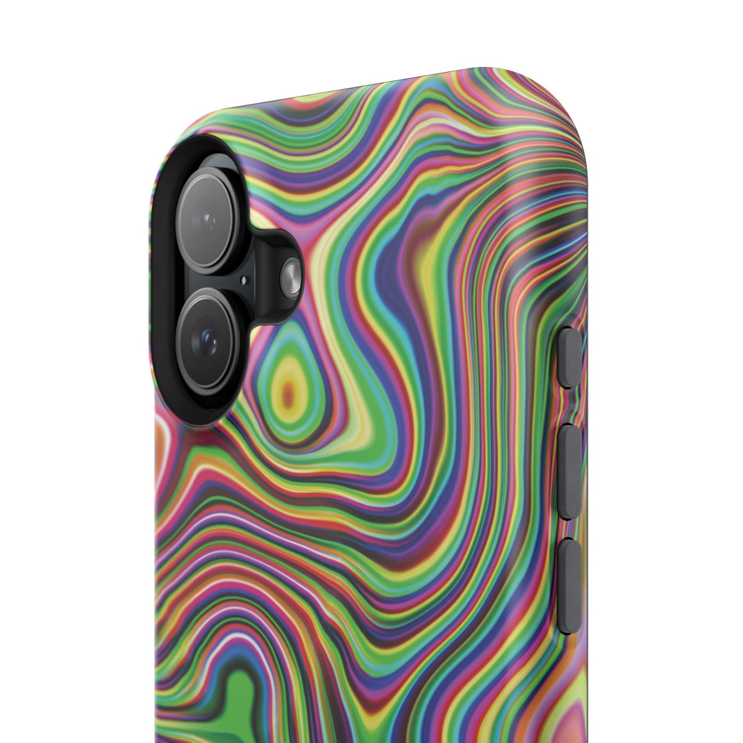 Acid Swirl Phone Case for Apple
