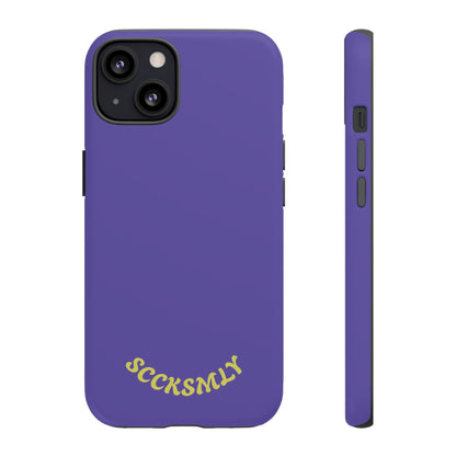 SOLID Dreamy Dusk Purple Tough Case for Apple