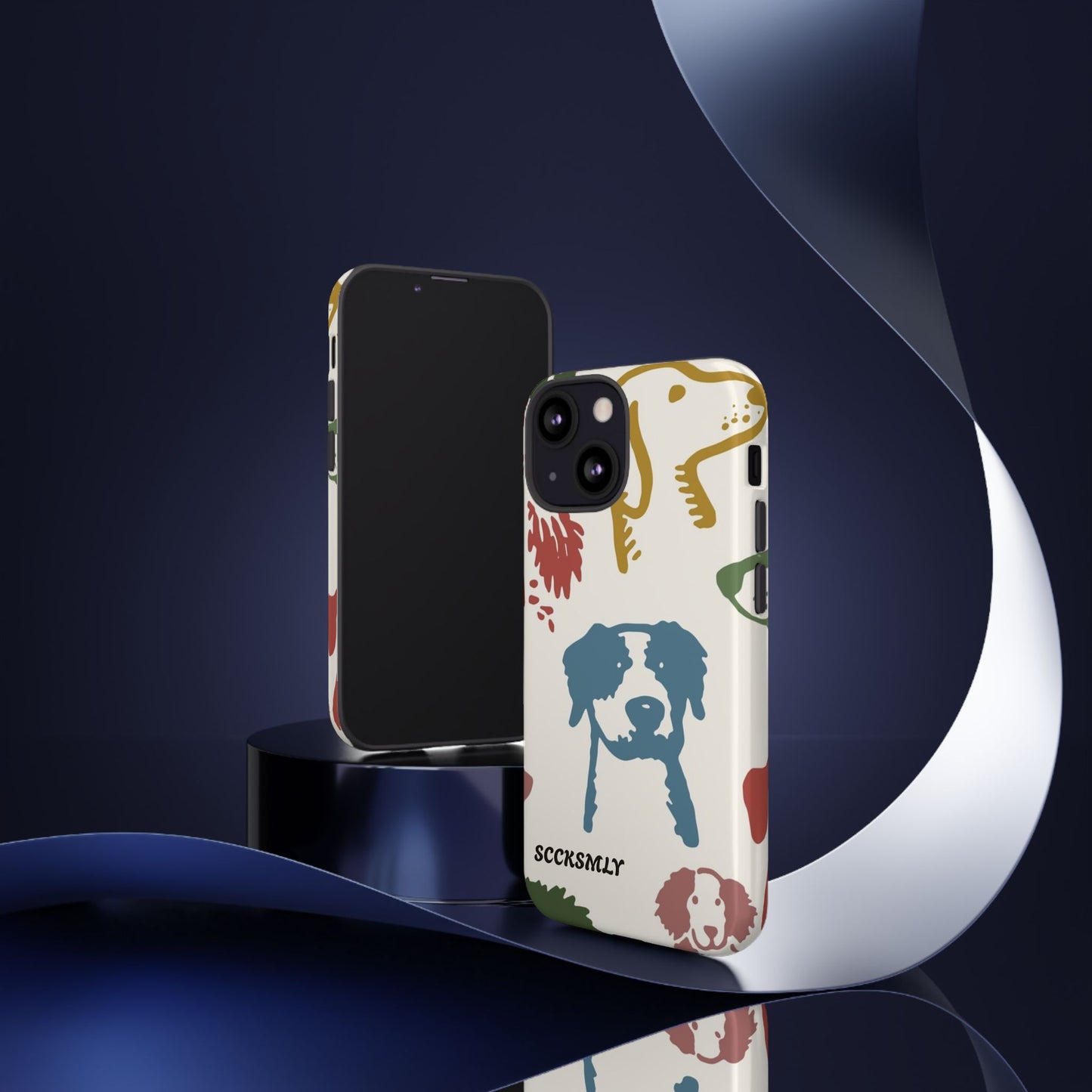 Paws & Portraits Tough Phone Case for Apple