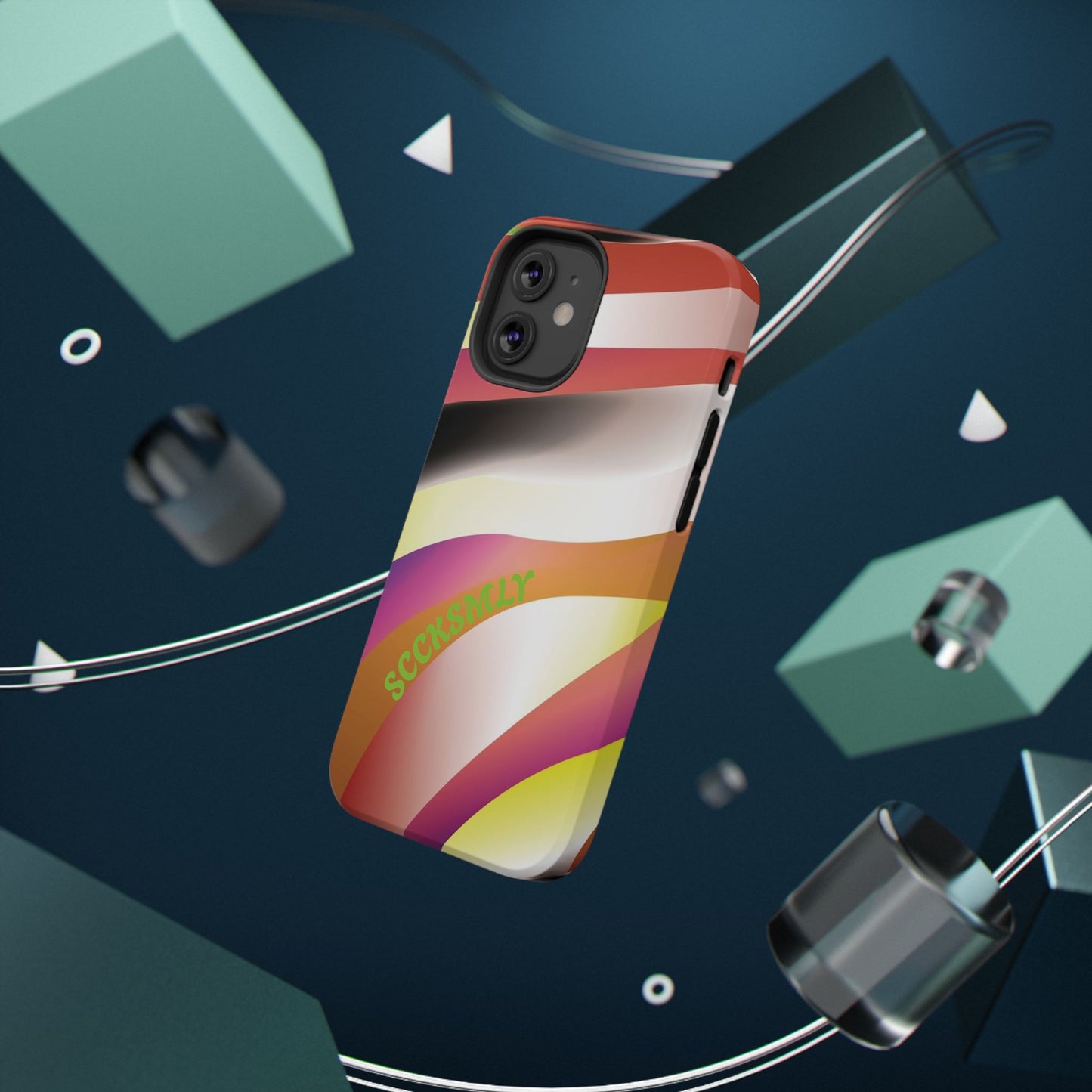 Neutral Waves Phone Case for Apple