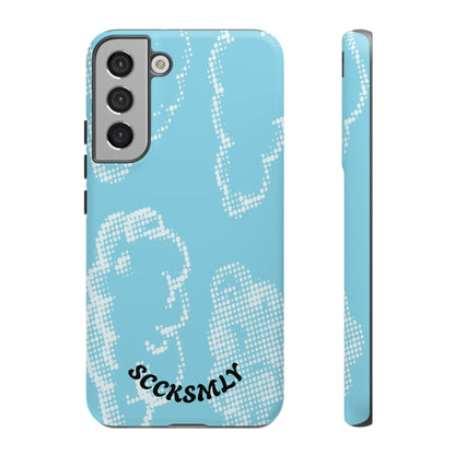 Comic Dot Sky Tough Phone Case for Samsung