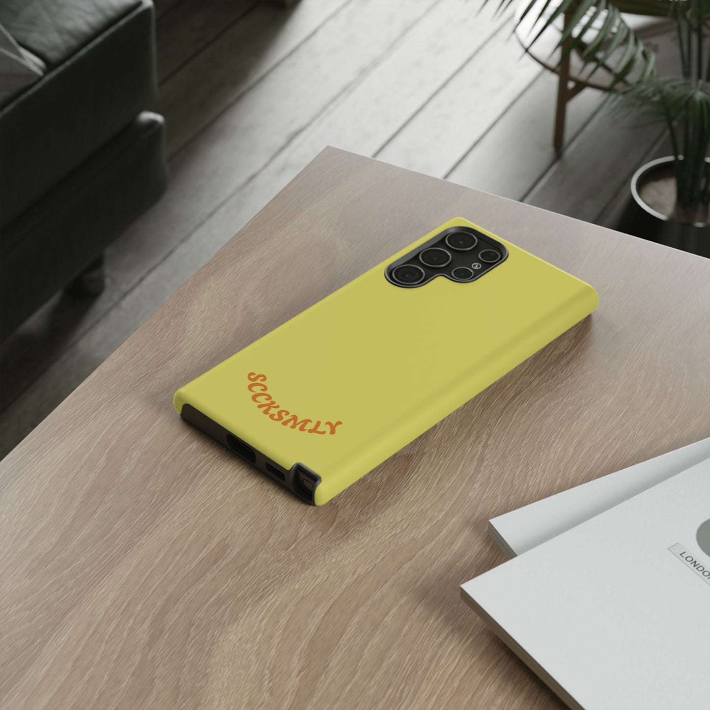 SOLID Lemon Dijon Glaze Tough Case for Samsung