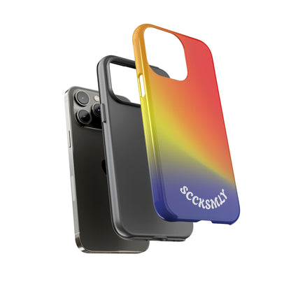 Volcanic Rain Tough Phone Case for Apple